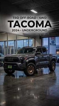 2024 Tacoma TRD Off-Road: redesigned midsize with Premium trail tech