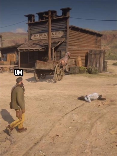 INSANE and RARE BUG that YOU'VE NEVER SEEN in RDR2! #rdr2 #shorts