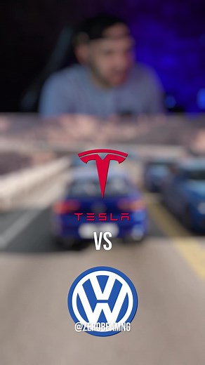 Tesla x volkswagen #gqgames