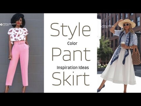 Colorblock Pants Skirts