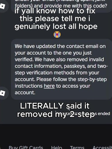 Roblox's stupid Customer Support Bot is retarded. #roblox #helpme