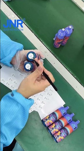 How the vapes ( disposable) are made in factory | JNR ALIEN 10000 PUFFS