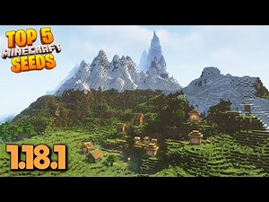 Top 5 EPIC SEEDS for Minecraft 1.18.1! (Best Minecraft 1.18.1 Seeds)
