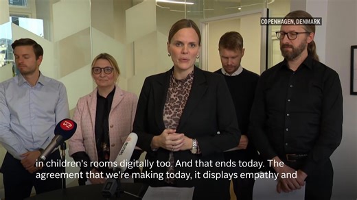 Denmark's government aims to ban access to social media for children aged under 15