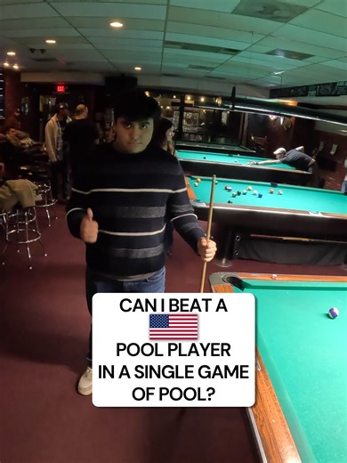 Can I Beat a Local in a Pool Game?