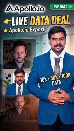 Apollo.io Lead Generation Client Call | B2B contacts list #leadgeneration
