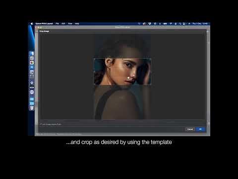 How-to video for the SureColor P900 Epson Print Layout for Mac