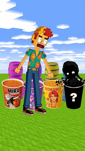 101K views · 1.5K reactions | Kpop Demon Hunters How to make Romance, Rumi, Abby Help Romance find his Fat Mermaid Version | Reel Minecraft animation | Facebook