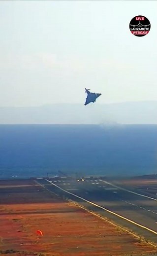 EUROFIGHTERS IN LANZAROTE AIRPORT | LanzaroteWebcam