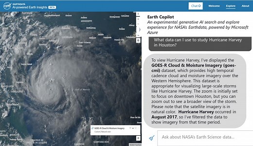 Microsoft collaborates with NASA on Earth Copilot, an AI guide to our planet’s data