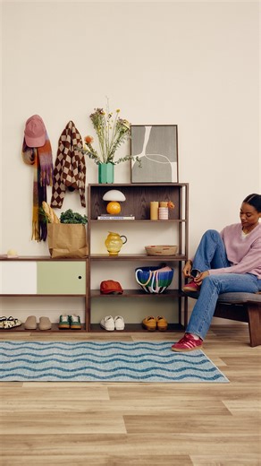 Cozey on Instagram: "Introducing Themis, a modular shelving system that’s more than just storage. Designed to transform into anything you can imagine, you can dream up a configuration for your home office, entryway, dining room, living room... the possibilities are endless. __ Découvrez Themis, un système de rangement modulaire qui va bien au-delà du simple rangement. Conçu pour se transformer en tout ce que vous pouvez imaginer, il vous permet de créer une configuration adaptée à votre bureau à