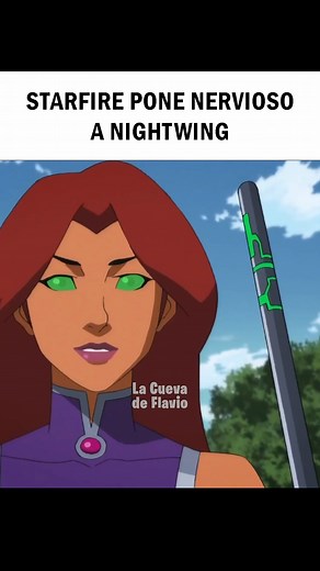 1.5M views · 81K reactions | ¿A que se refería Starfire? #dccomics #nightwing #starfire #jovenestitanes | La Cueva de Flavio | Facebook