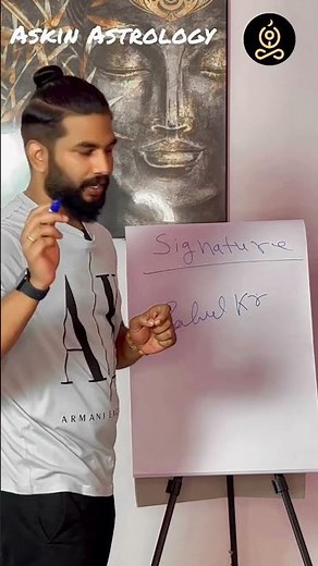 How to make a right signature?