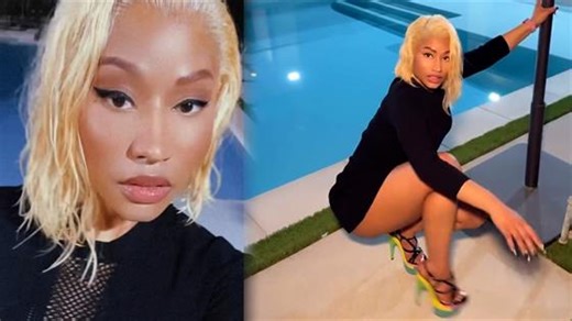 Nicki Minaj's own challenge proved to be a challenge.👠 bit.ly/41rcPsE | E! News
