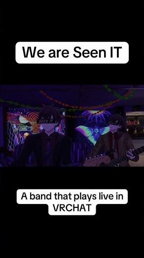 Come see a live band perform in VR! #vrchat #vrchatcommunity #livemusic #concert #virtualmusician