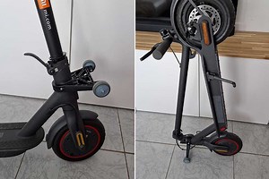 Trolley T-Bar, un accessoire malin pour transporter votre trottinette électrique repliée