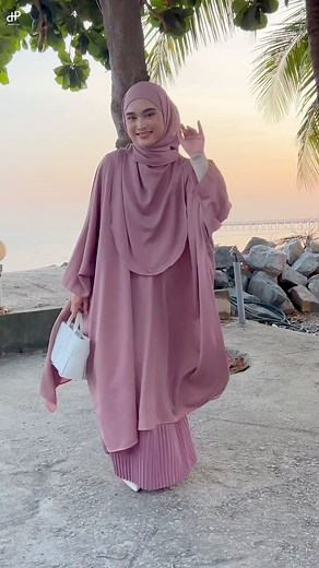 19K views · 443 reactions | Simple yet Elegent. Flowy & Ironless. In frame: Code Quart Rose. | Proper Hijab | Facebook