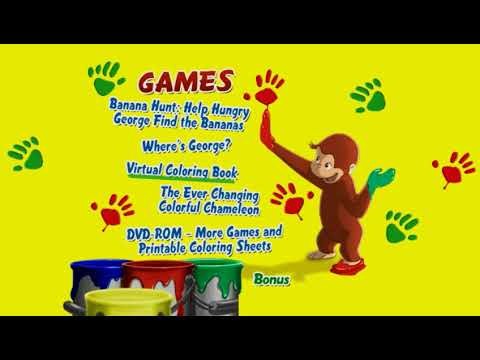 Curious George (2006) DVD Menu Walkthrough