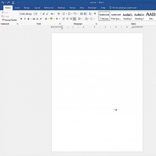 7.1K views · 43 reactions | Create attractive CV using MS word #resume Part 1 | Vision Computers | Facebook
