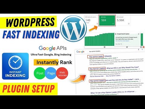 Instant Indexing in WordPress (Just in 5 Sec) | Auto Indexing Plugin Setup in WordPress