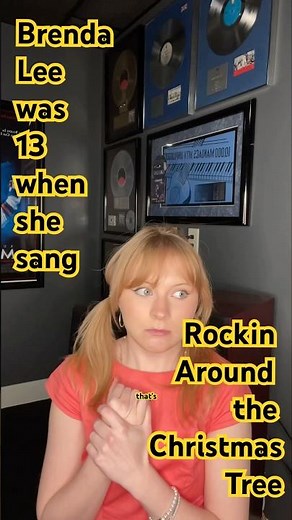 The singer of “Rockin Around the Christmas Tree” was 13 #skit #history #historyfacts #christmas