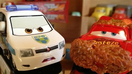 Disney Cars Alex Carvill & Nature Drive Lightning McQueen