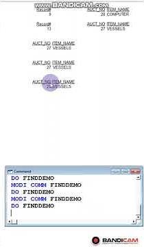 FoxPro Database Search Keywords, Find, Seek, Seek()