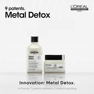 L'innovation, Metal Detox. Le seul protocole professionnel capable de neutraliser le métal à l'intérieur de la fibre capillaire. | L'Oréal Professionnel