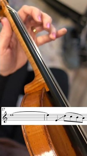 Libertango by Astor Piazzolla violin tutorial #shorts