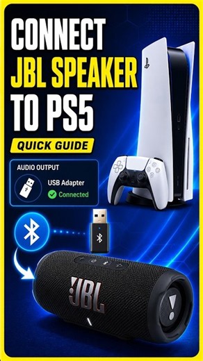 How To Connect JBL Bluetooth Speaker To PS5 Quick Guide