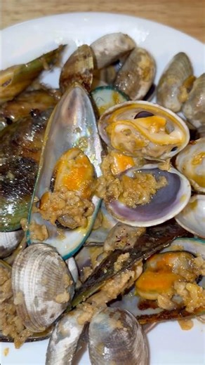 Seafood Galore! Garlic Lobster Clam and Mussel #food