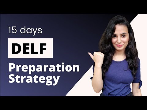 Prepare for DELF in 15 days | Self-study plan for DELF A1 2021