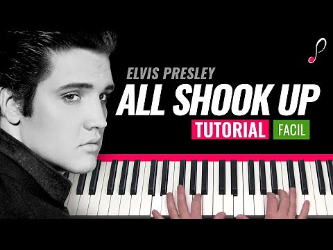 Como tocar "All shook up"(Elvis Presley) - Piano tutorial y partitura