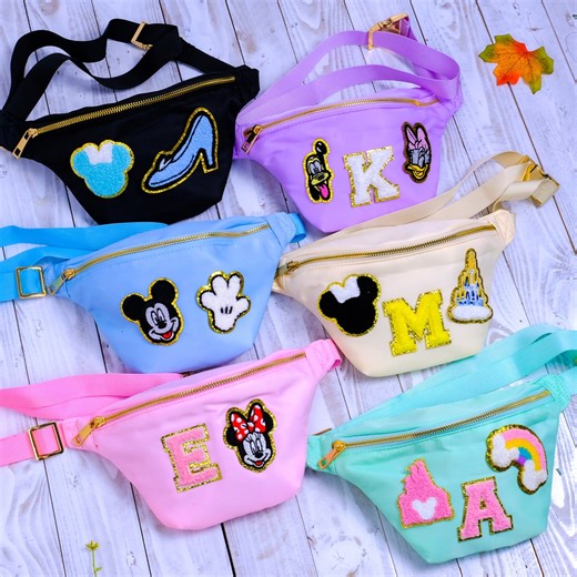 Personalized Fanny Pack| Customizable Fanny Pack | Kids Fanny Pack Personalized | Nylon Bag | Travel Bag | Fanny Pack With Patches. - Etsy