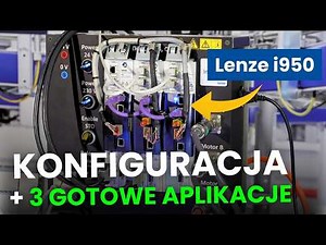 Serwonapęd Lenze i950 w praktyce - konfiguracja z PLC Siemens (EasyStarter, TIA Portal)