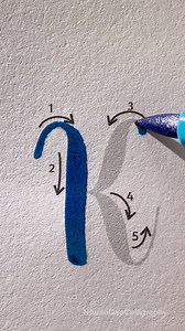 122K views · 906 reactions | Lettering Tutorial “k” . Material: I’m...