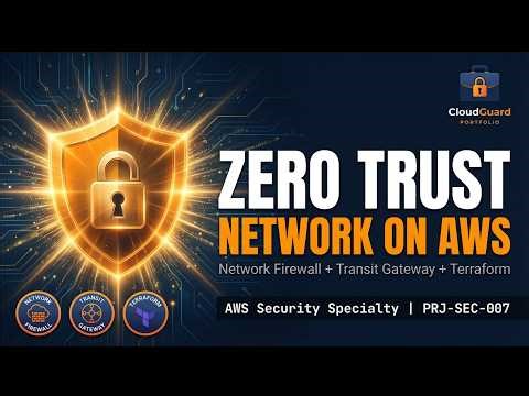 Project 7 of 100: Zero Trust Network on AWS