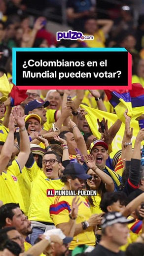 La Registraduría aclaró la situación electoral para los cerca de 100.000 colombianos que saldrán por el Mundial. #votacion #colombianos #elecciones #segundavuelta
