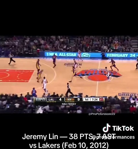 Linsanity: Jeremy Lin's Epic Performance Against the Lakers