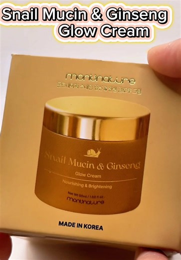 Snail Mucin and Ginseng for Ultimate Glow-Up