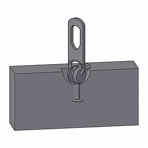 [Hot Item] 1.3t-32t Lifting Clutch Eye Ring Precast Concrete Clutch for Construction Hardware