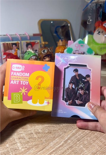 unboxing fanival merch again😅😅 finally pc exclusive set clover and nongnoong art toy 😁😁 #seakeen #sea_ta_lay #keenkeno #CLO_VER #nongnoong