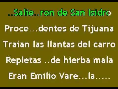 Karaoke - Contrabando y Traición (Camelia La Texana) Los Tigres Del Norte Full Audio