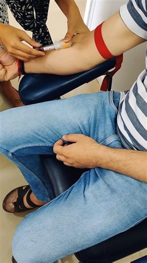 blood Sample Collection Process || Trending Video of YouTube Sample collection #yt #lab #short #lab