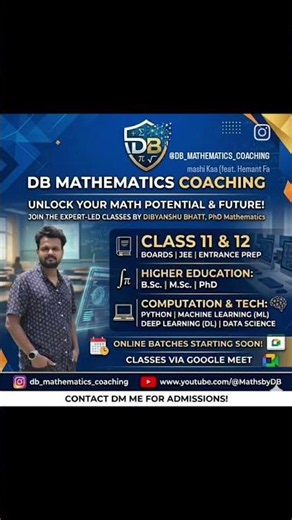 Big News from DB Mathematics Coaching!