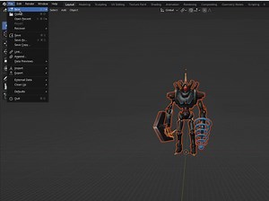 Blender FBX模型导入导出插件