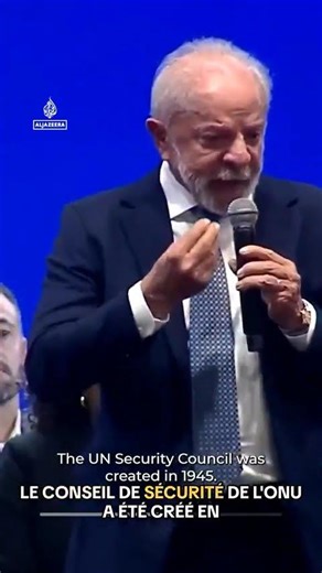Brazilian President Lula: "We cannot allow someone to think they are the master of the world."