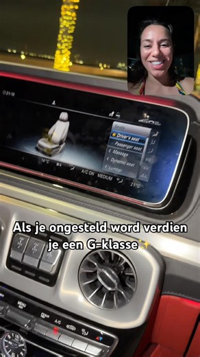 Als je ongesteld word verdien je een G-klasse✨