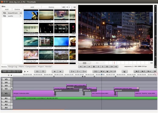 专业视频编辑软件Flowblade中文版