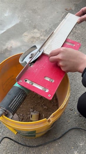 Amazing Tile Chamfer Tool! Perfect Extended Bevel Even on Small Narrow Tile Strips